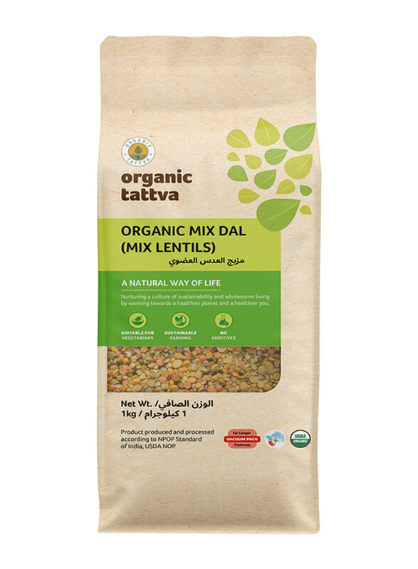 

Organic Tattva Organic Mix Dal Mix Lentils, 1Kg