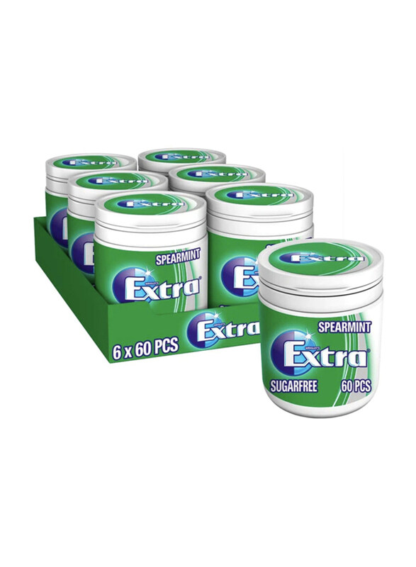 

Wrigley's Extra Biggie Spearmint Chewing Gum, 6 x 84g