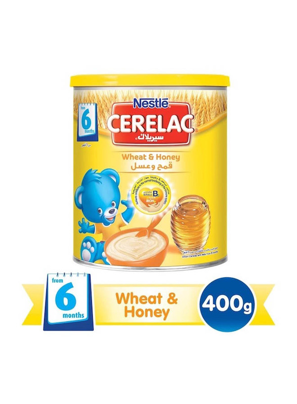 Nestle Cerelac Wheat & Honey Infant Cereal, 12265585, 400g