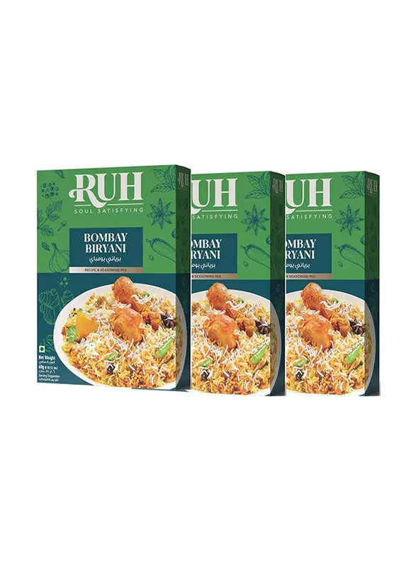 

Ruh Bombay Biryani Masala, 3 x 60g