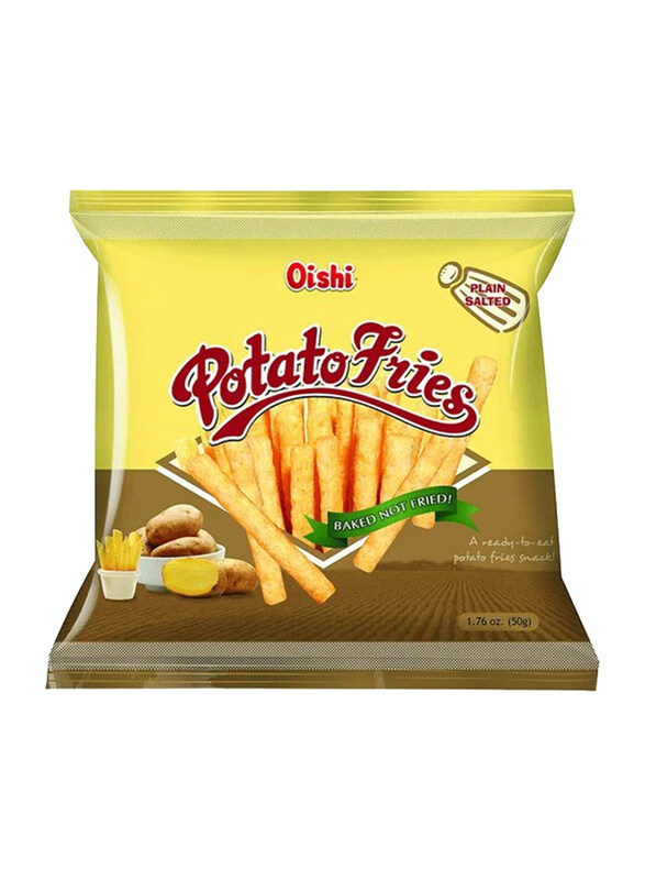 

Oishi Plain Salted Potato Fries, 50g