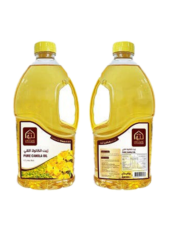 Liwagate Pure Canola Oil, 2 x 1.5 Liters