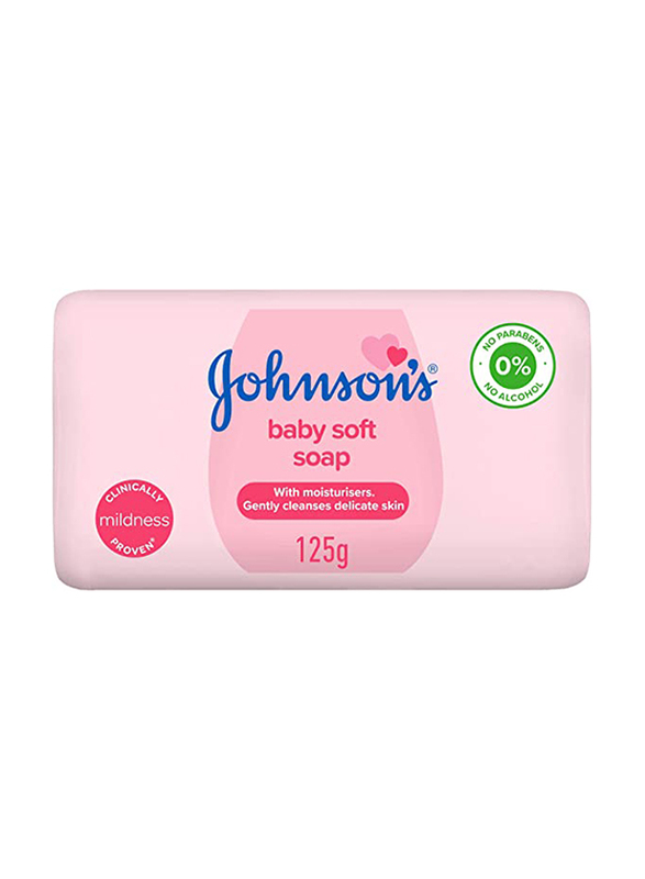 Johnson & Johnson 125g Baby Soft Soap