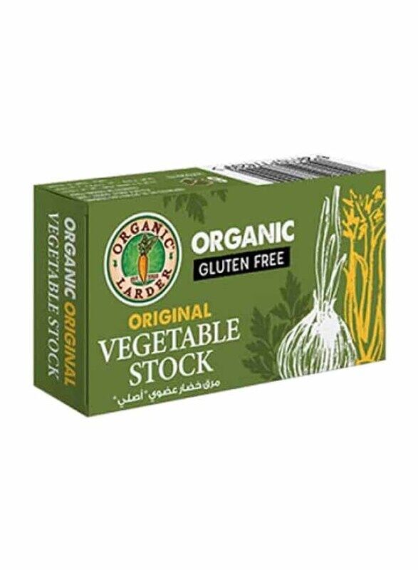 

Organic Larder Gluten Free Original Vegetable Stock, 66g