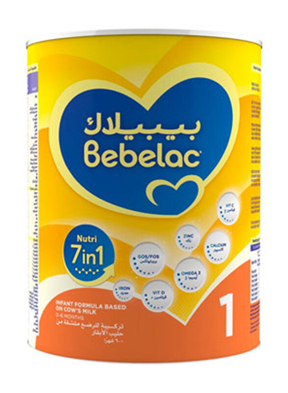 

Bebelac Nutri 7-in-1 Stage 1 Infant Formula Milk, 0-6 Months, 800g