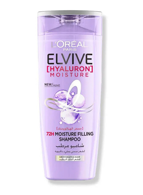 L'Oreal Paris Elvive Hyaluron Moisture 72H Moisture Filling Shampoo with Hyaluronic Acid - 400 ml