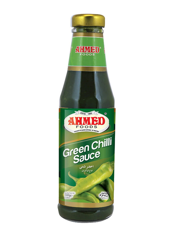 

Ahmed Hari Chutney Green Chili Sauce - 300 g