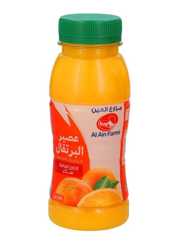 Al Ain Farms Orange Juice, 200 ml