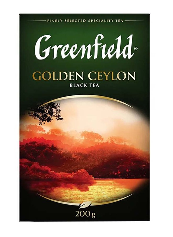 Greenfield Ceylon Black Tea Bags, 25 Tea Bags x 2g