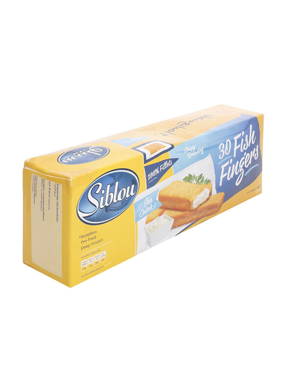 

Siblou Crispy Fish Fingers Fillets, 30 Pieces, 750g