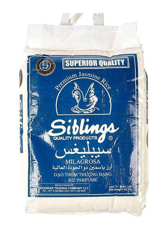 

Siblings Premium Jasmine Rice, 10 Kg