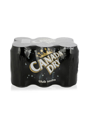 Canada Dry Clud Soda - 6 x 355ml
