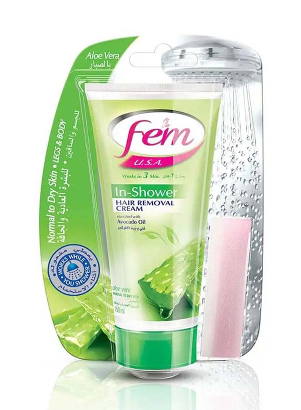 

Fem S-Hair Remover Cream Aloe Vera, 150ml