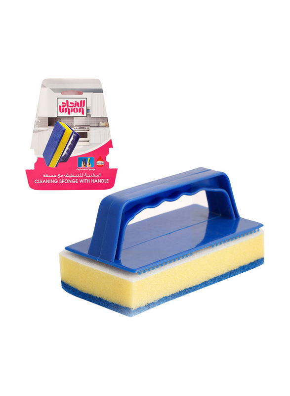 blue cleaning sponge