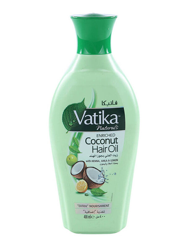 

Dabur Vatika Coconut Enriched Hair Oil for All Hair Types, 400ml