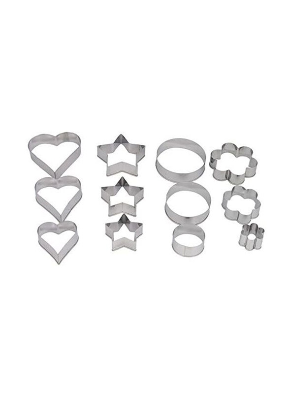 

Prestige 12-Piece Biscuit Cutters, Silver