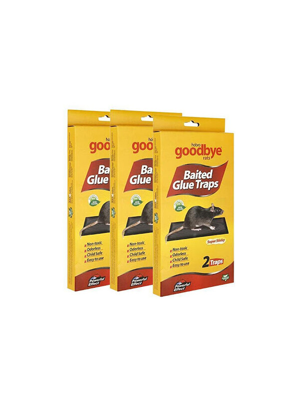 

Goodbye Baited Mouse Glue Trap, 3 Pieces