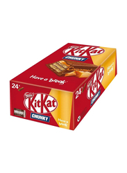 Nestle Kit Kat Chunky Caramel Chocolate, 24 x 42g