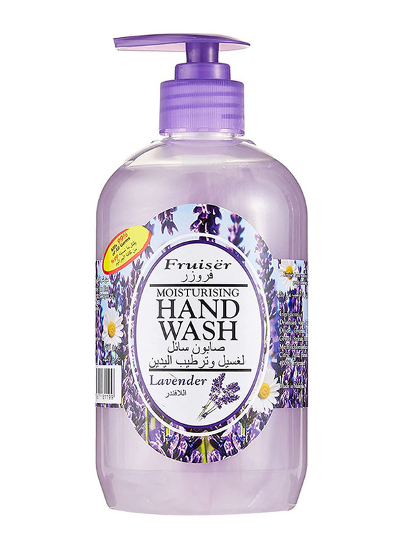 Fruiser Moisturising Lavender Hand Wash, 500ml