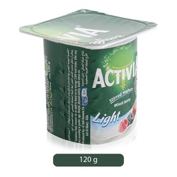 Activia Light Mixed Berry Stirred Yoghurt, 120 g