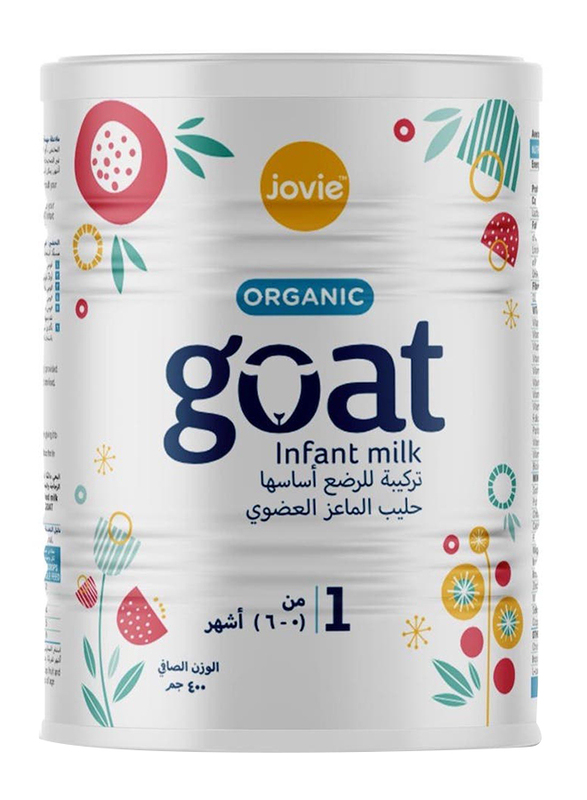 Jovie Organic Goat Infant Stage-1 Formula Milk, 400g