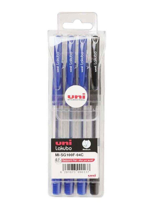 

Uniball 4-Piece Lakubo Pens, Blue