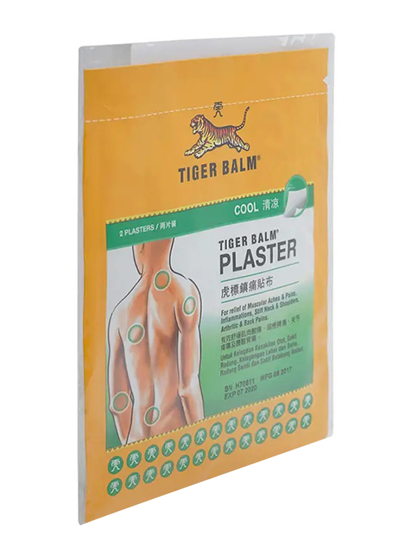 Tiger Balm Cool Plaster, 2 Pieces