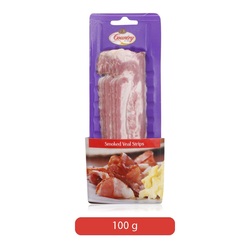 Country Smoked Veal Strips, 100 grams