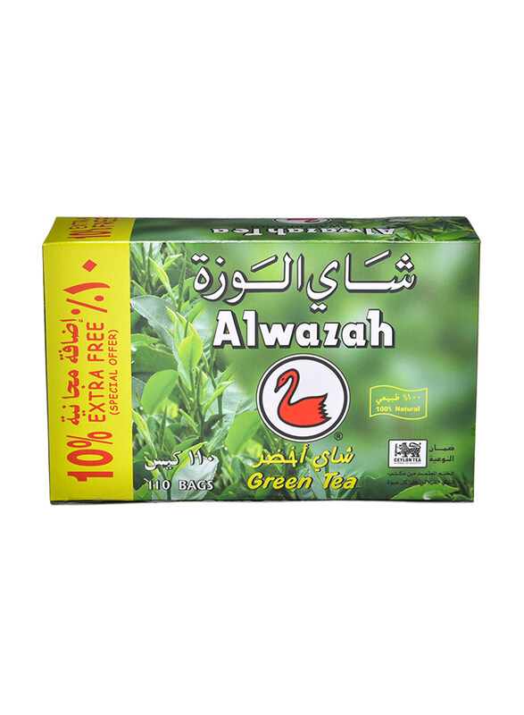 

Alwazah Green Tea, 100 Tea Bags