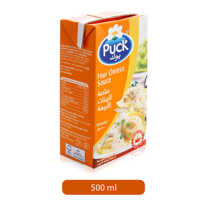 

Puck Four Cheese Sauce, 500 ml