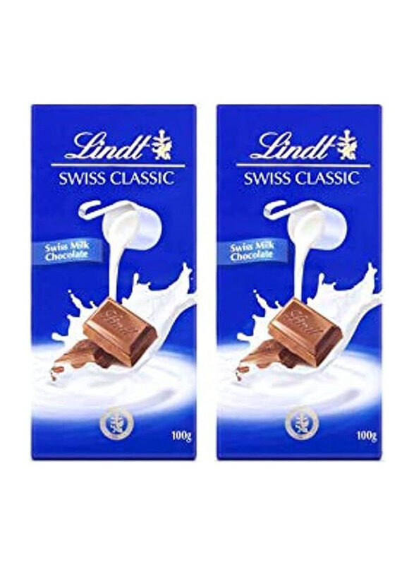 

Lindt Milk Choclate - 2 x 100g