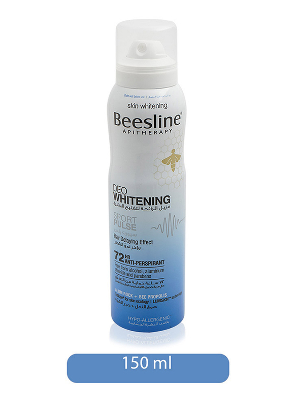 Beesline Sport Pulse Skin Whitening Deodorant Spray, 150ml