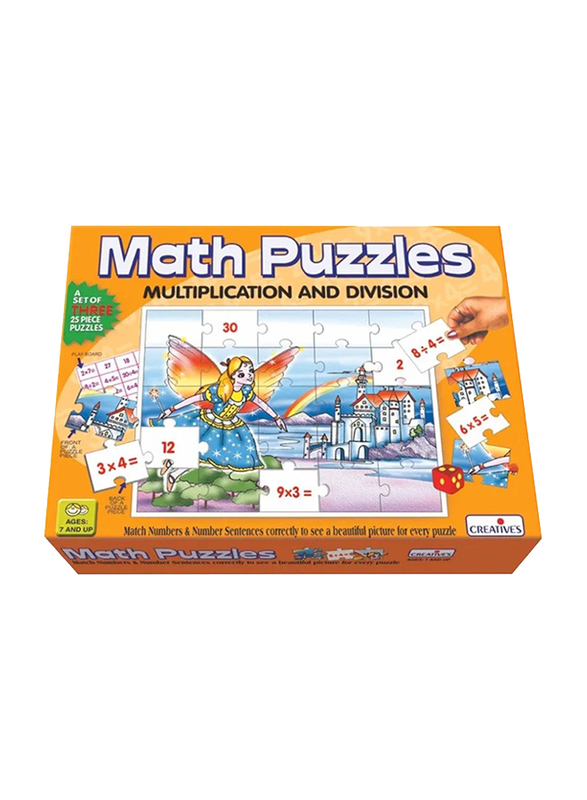 Creative Multi Division Math Puzzle