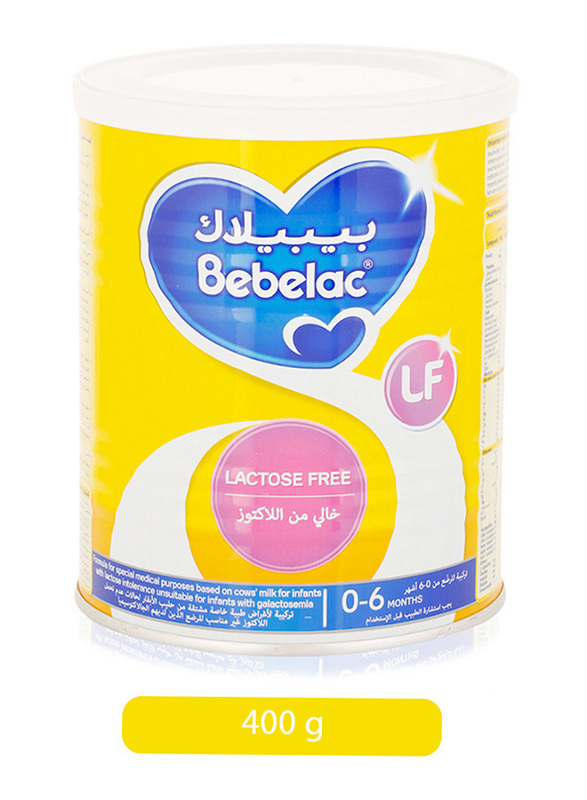 Bebelac Lactose Free Milk, 400g