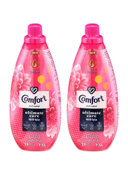 Comfort By Orchid &Musk Fabric Softener, 2 x 1.5 Liter