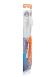 Pierrot Specialist Periodontitis Massager Toothbrush, Clear/Orange, Ultra Soft