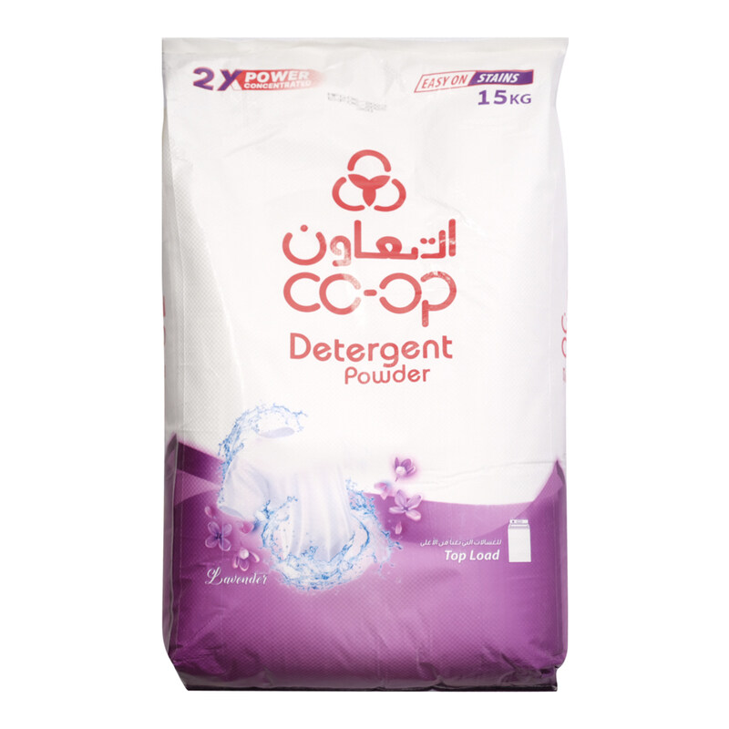 

CO-Op Top Load Lavender Detergent Powder, 15 Kg