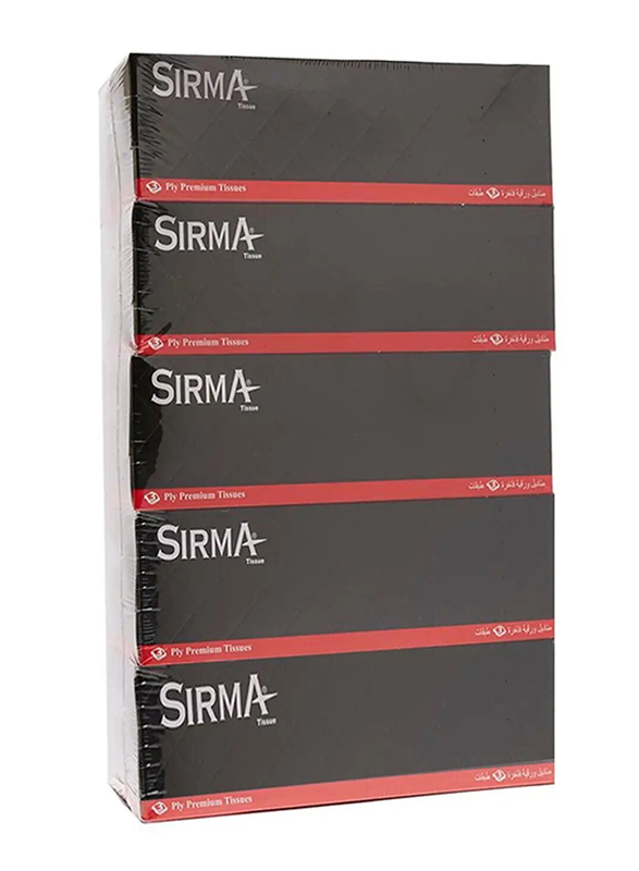 Sirma Premium Tissue, 3-Ply, 5 Packs