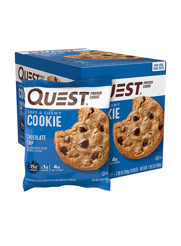 

Quest Protein Chocolate Chip Cookie, 59g