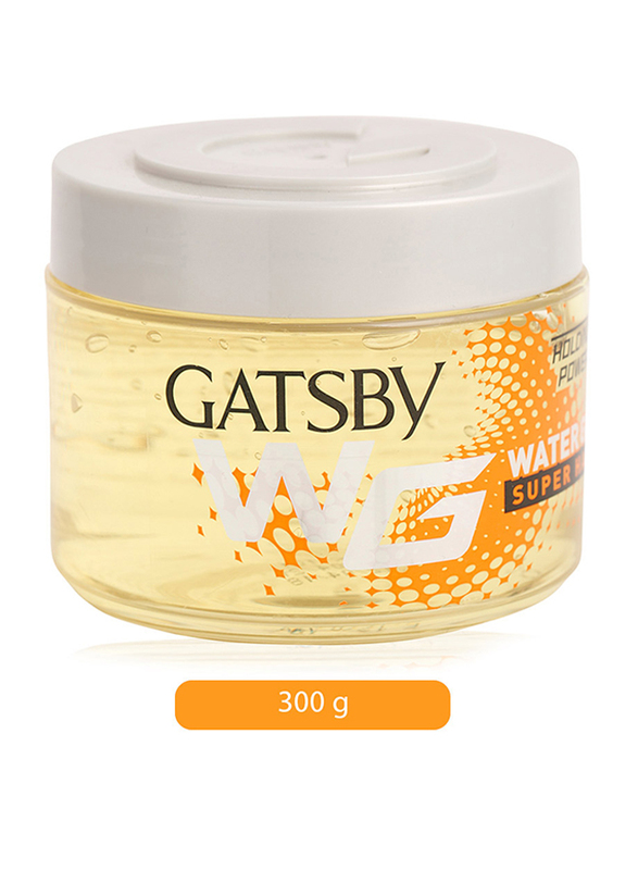Gatsby Water Gloss Hyper Solid Hair Gel for All Hair Types, 300gm