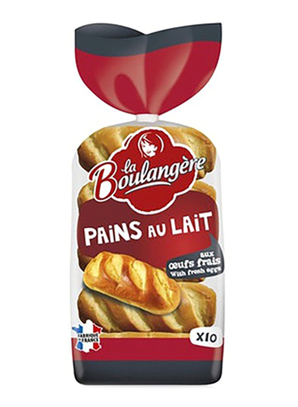 La Boulangere Plain Milk Breads, 10-Pieces, 350g