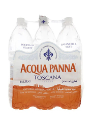 Acqua Panna Premium Mineral Water, 6 x 1.5 Liter