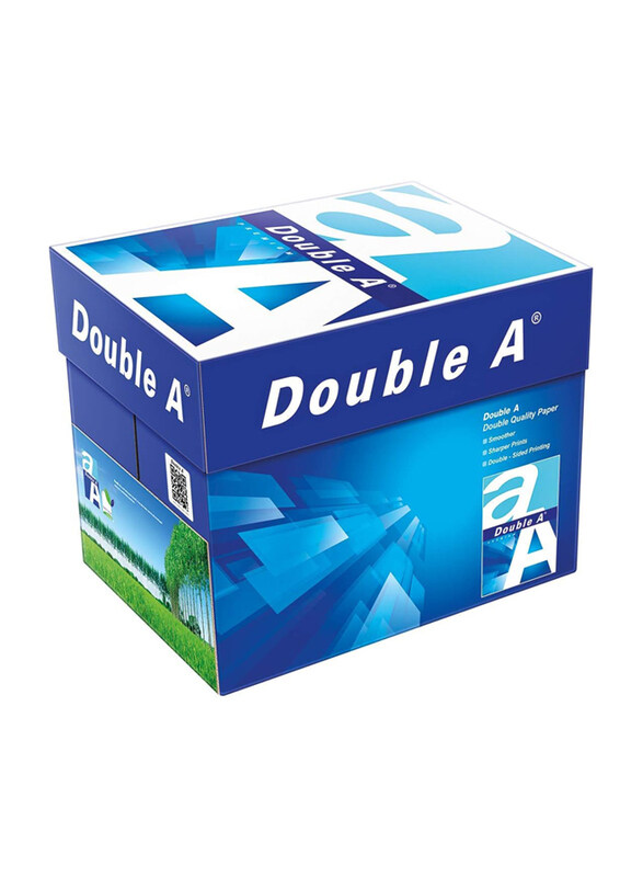 

Double A Photo Printer Copy Paper, 5 x 500 Pages, GSM80, Size A4