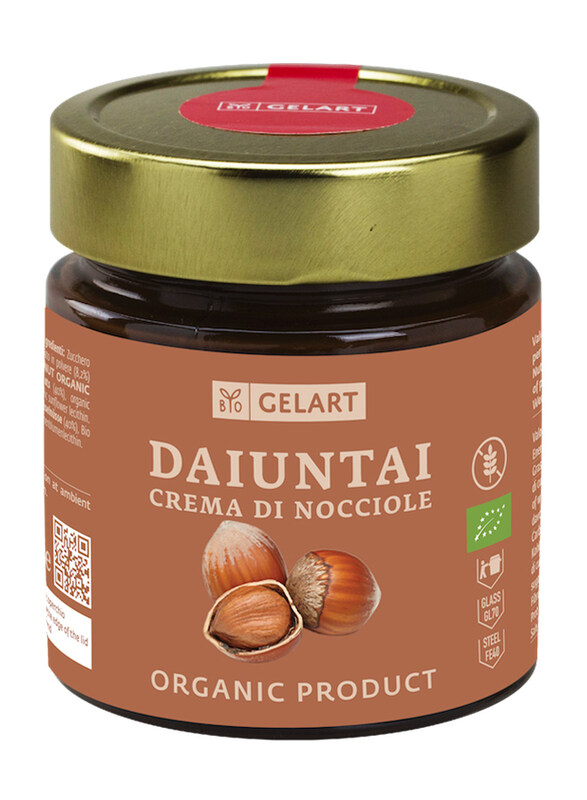 

Biogelart Organic Hazelnut Cream, 300g