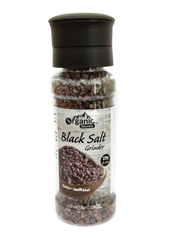 Organic Secret Grinder Black Salt, 225g