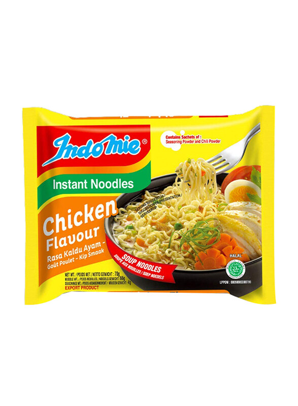 

Indomie Chicken Noodles, 2 x 10 x 70g