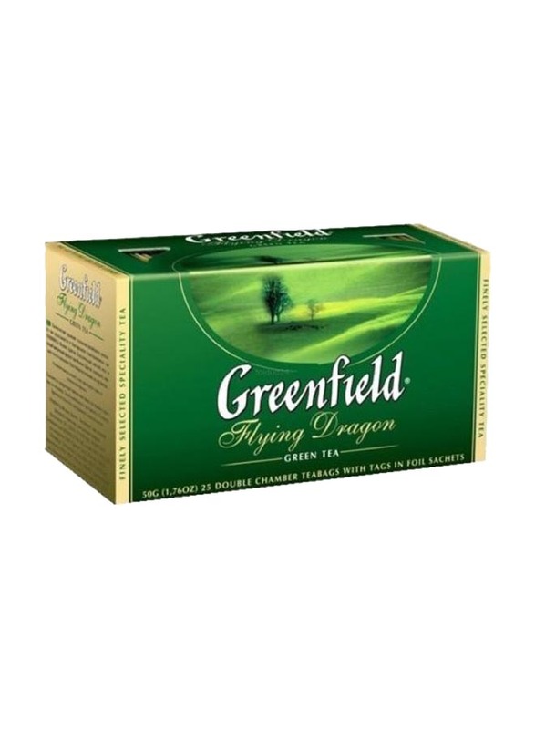 Greenfield Flying Dragon Green Tea, 25 x 2g