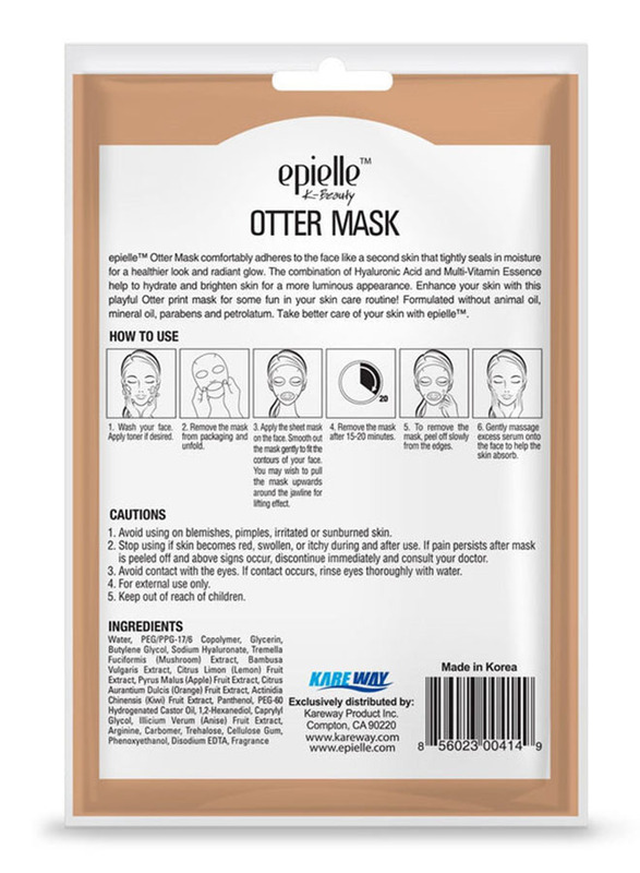 Epielle Otter Character Mask, 1 Mask