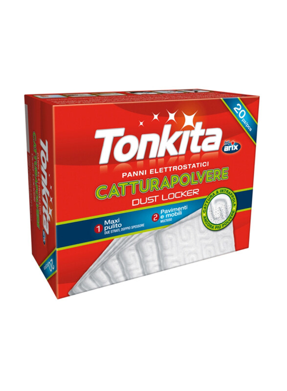 

Tonkita TK029 Electronic Dust Catcher Cloths Set, Pack of 20