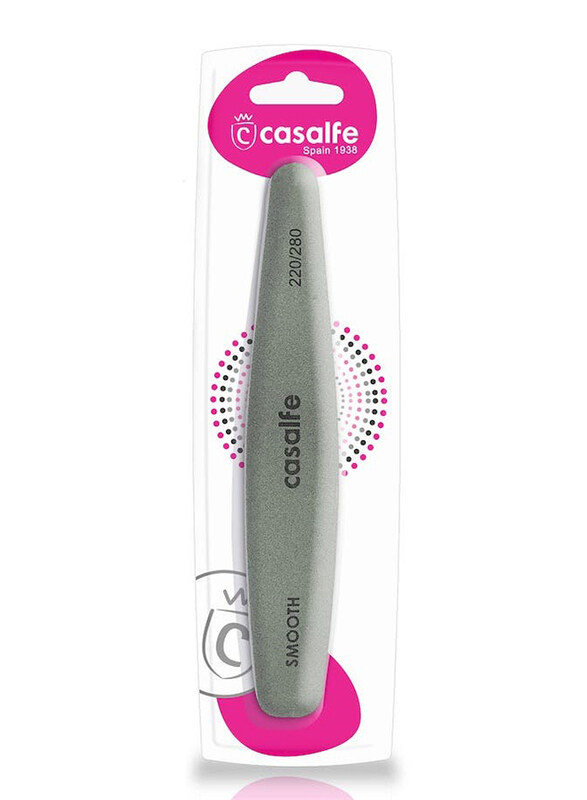 

Casalfe 220/280 Smooth Buffer Blister Nail File, Grey